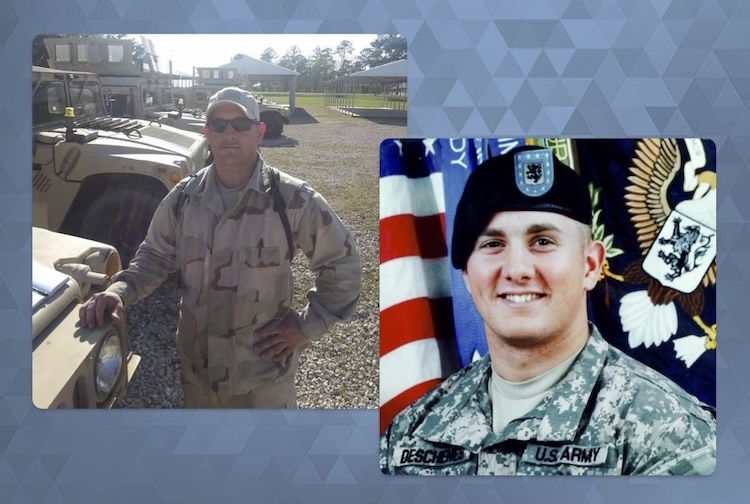 군복을 입은 코디