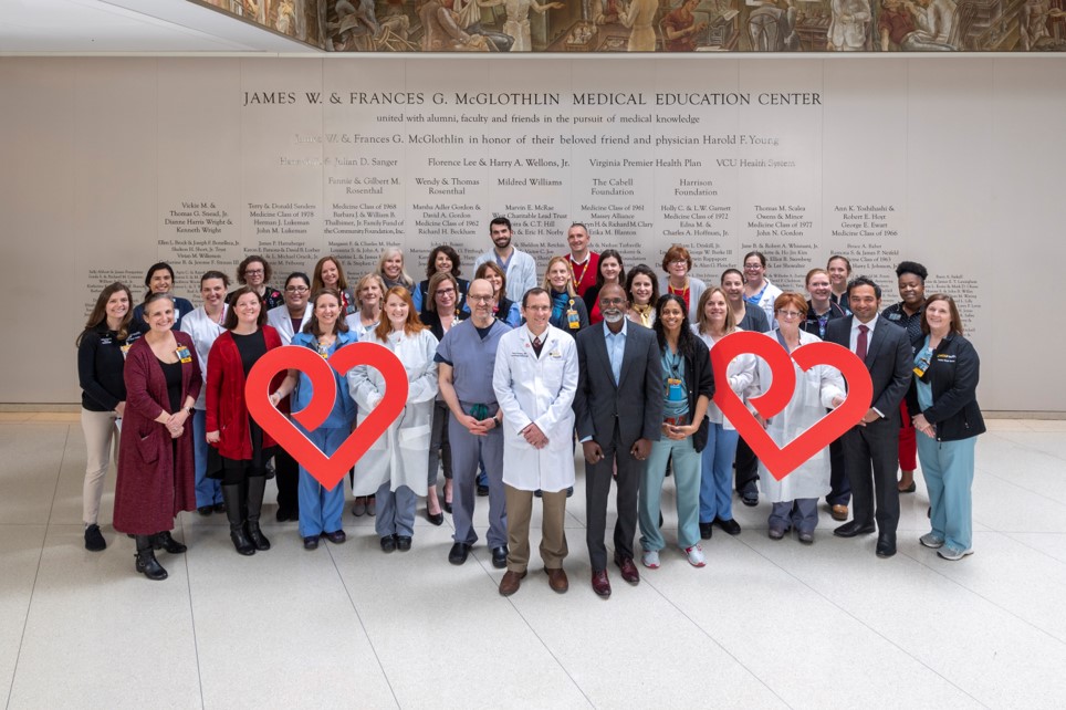 폴리 심장 센터 팀원