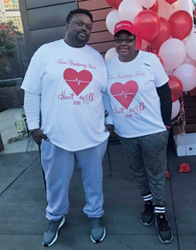 Cherron Gilmore와 남편 Geoffrey